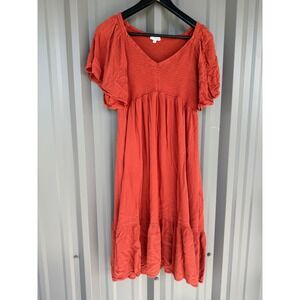 Baltic Born Smocked Dress Orange  Red
Women's XL